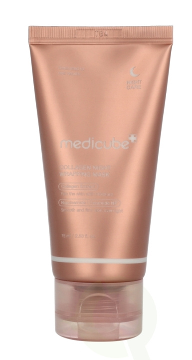 Medicube Collagen Night Wrapping Mask 75 ml i gruppen SKÖNHET & HÄLSA / Hudvård / Ansiktsvård / Dagkräm hos TP E-commerce Nordic AB (D23588)