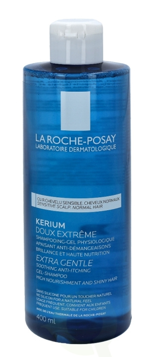 La Roche LRP Kerium Extra Gentle Shampoo 400 ml i gruppen SKÖNHET & HÄLSA / Hår & Styling / Hårvårdsprodukter / Schampo hos TP E-commerce Nordic AB (D23597)