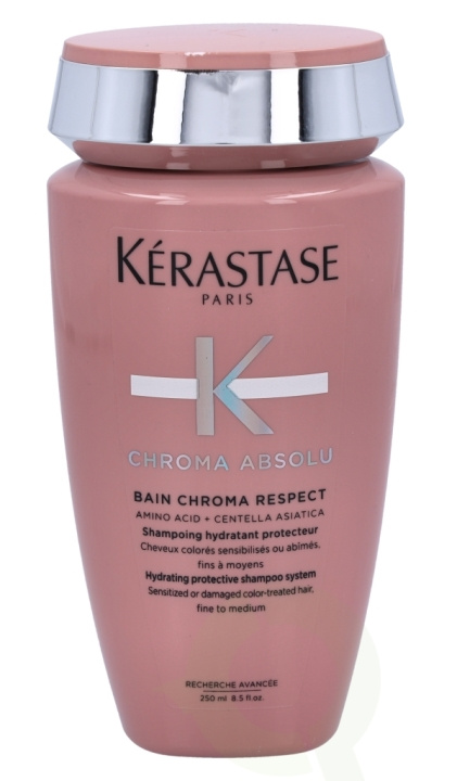 Kerastase Chroma Absolu Bain Chroma Respect Shampoo 250 ml i gruppen SKÖNHET & HÄLSA / Hår & Styling / Hårvårdsprodukter / Schampo hos TP E-commerce Nordic AB (D23630)