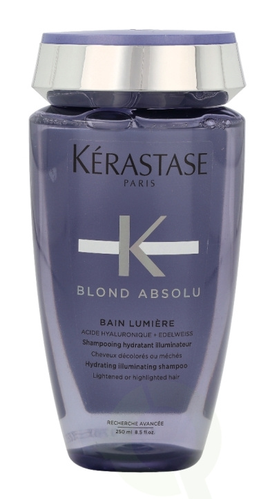 Kerastase Blond Absolu Bain Lumiere Shampoo 250 ml Lightened Or Highlighted Hair i gruppen SKÖNHET & HÄLSA / Hår & Styling / Hårvårdsprodukter / Schampo hos TP E-commerce Nordic AB (D23670)