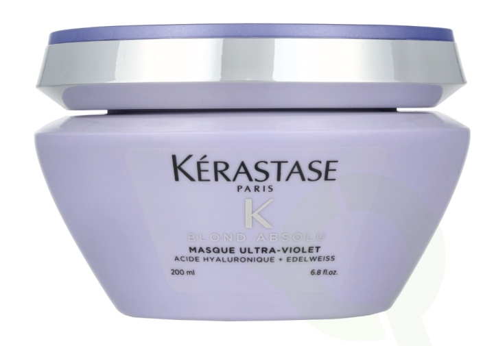 Kerastase Blond Absolu Masque Ultra-Violet 200 ml Lightened Highlighted Cool Blonde Hair i gruppen SKÖNHET & HÄLSA / Hår & Styling / Hårvårdsprodukter / Hårinpackning hos TP E-commerce Nordic AB (D23673)