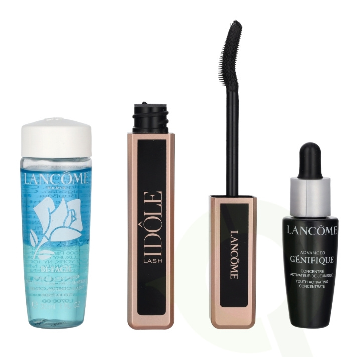 Lancome Lash Idole Mascara Set 48 ml Idole Lash 8gr/Genifique Serum 10ml/Bi-Facil 30ml i gruppen SKÖNHET & HÄLSA / Makeup / Ögon & Ögonbryn / Mascara hos TP E-commerce Nordic AB (D23699)