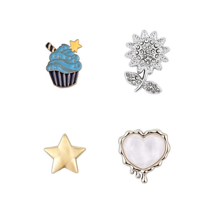 Onsala Charms Pimp Your Phone Metall och Plast 4-Pack i gruppen SPORT, FRITID & HOBBY / Roliga prylar / Övrigt hos TP E-commerce Nordic AB (D23713)