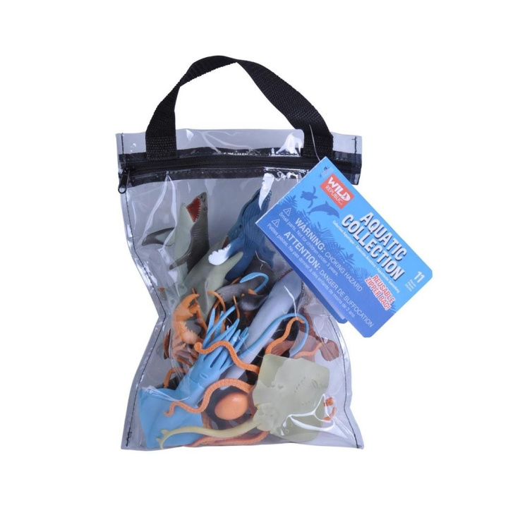 Wild Republic Zipper Polybags Aquatic i gruppen LEKSAKER, BARN- & BABYPRODUKTER / Leksaker / Figurer, Miniatyrer & tillbehör hos TP E-commerce Nordic AB (D23733)
