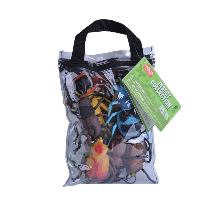 Wild Republic Zipper Polybags Insect i gruppen LEKSAKER, BARN- & BABYPRODUKTER / Leksaker / Figurer, Miniatyrer & tillbehör hos TP E-commerce Nordic AB (D23737)