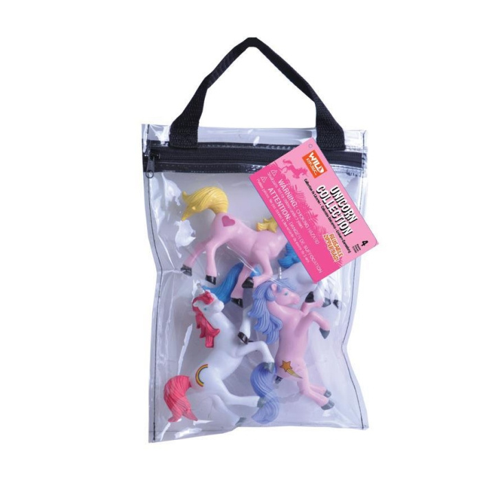 Wild Republic Zipper Polybag Unicorn | LEKSAKER, BARN- & BABYPRODUKTER - Leksaker - Figurer, Miniatyrer & tillbehör | GameStuff