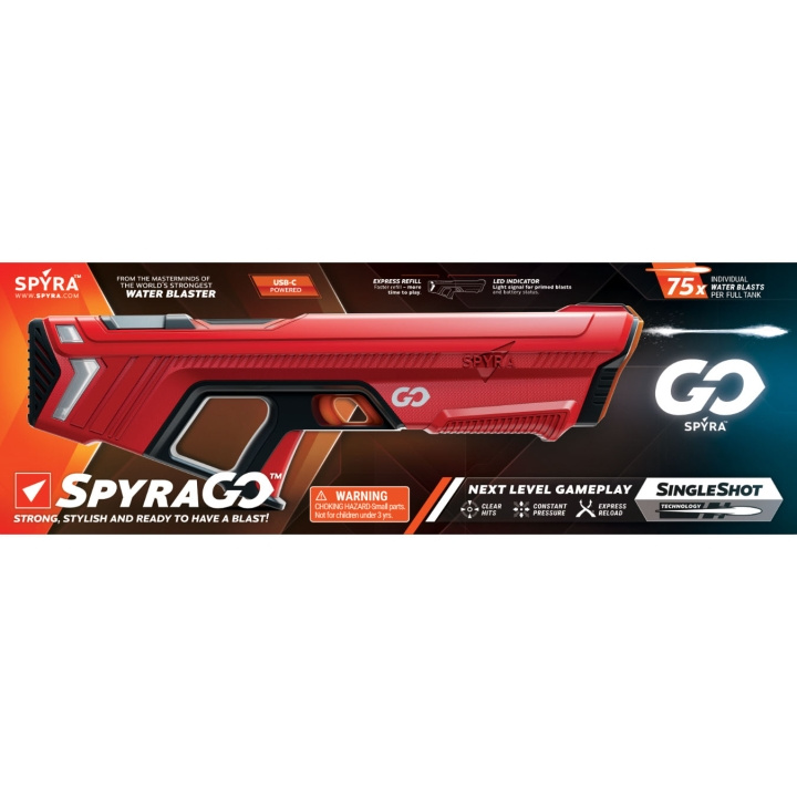 Spyra Go Röd i gruppen LEKSAKER, BARN- & BABYPRODUKTER / Leksaker / Actionlek hos TP E-commerce Nordic AB (D23744)