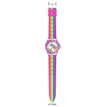 ACCUTIME Klocka Time Teacher Rainbow Unicorn i gruppen SPORT, FRITID & HOBBY / Accessoarer / Klockor hos TP E-commerce Nordic AB (D23765)