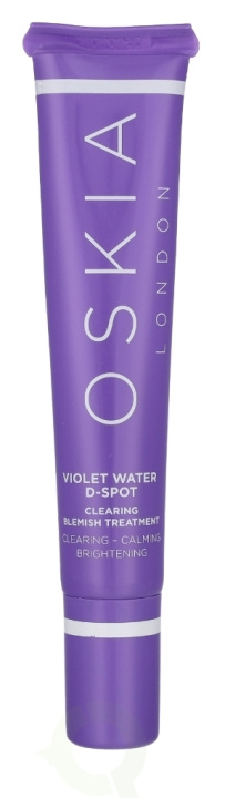 OSKIA Violet Water D-Spot Clearing Blemish Treatment 20 ml i gruppen SKÖNHET & HÄLSA / Hudvård / Ansiktsvård / Dagkräm hos TP E-commerce Nordic AB (D23848)