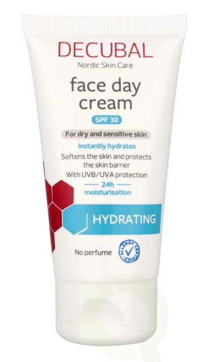 Decubal Hydrating Face Day Cream SPF30 50 ml i gruppen SKÖNHET & HÄLSA / Hudvård / Ansiktsvård / Dagkräm hos TP E-commerce Nordic AB (D23872)