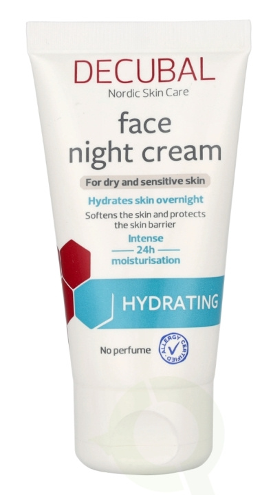 Decubal Hydrating Face Night Cream 50 ml i gruppen SKÖNHET & HÄLSA / Hudvård / Ansiktsvård / Nattkräm hos TP E-commerce Nordic AB (D23880)