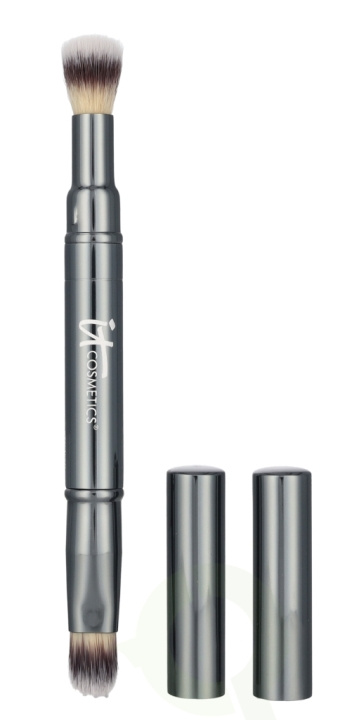 IT Cosmetics Heavenly Luxe Dual Airbrush Concealer Brush 1 piece #2 i gruppen SKÖNHET & HÄLSA / Makeup / Verktyg & Sminkset / Borstar & Penslar hos TP E-commerce Nordic AB (D23889)