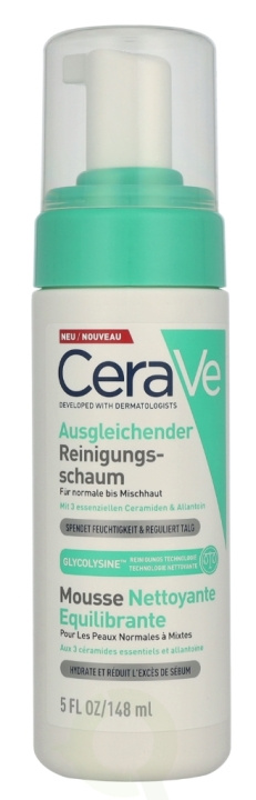 Cerave Balancing Air Foam Cleanser 148 ml i gruppen SKÖNHET & HÄLSA / Hudvård / Ansiktsvård / Rengöring hos TP E-commerce Nordic AB (D23894)