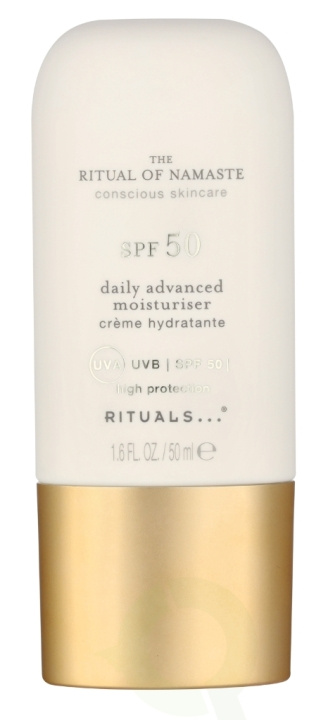 Rituals Namaste Daily Advanced Moisturiser SPF50 50 ml i gruppen SKÖNHET & HÄLSA / Hudvård / Solskydd & Tanning / Solskydd hos TP E-commerce Nordic AB (D23896)