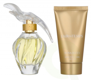 Nina Ricci L'Air Du Temps Giftset 125 ml Edt Spray 50ml/Body Lotion 75ml