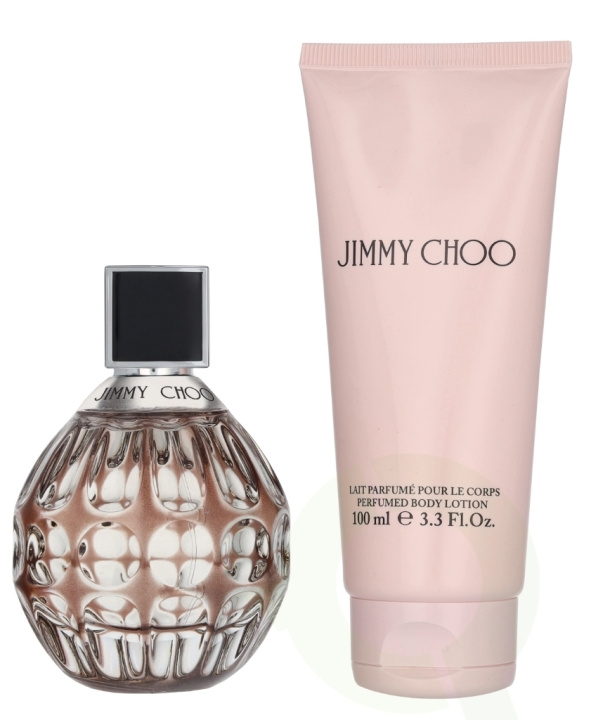 Jimmy Choo Woman Giftset 160 ml Edp Spray 60ml/Body Lotion 100ml i gruppen SKÖNHET & HÄLSA / Doft & Parfym / Parfym / Parfym för henne hos TP E-commerce Nordic AB (D24115)