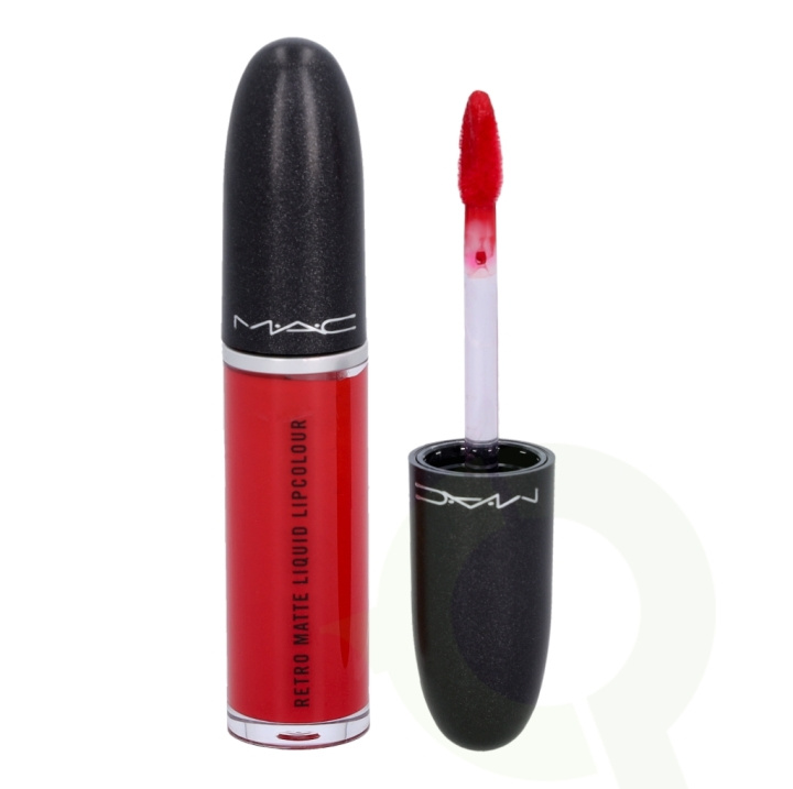 MAC Retro Matte Liquid Lipcolour 5 ml #134 Ruby Phew! i gruppen SKÖNHET & HÄLSA / Makeup / Läppar / Läppenna hos TP E-commerce Nordic AB (D24131)