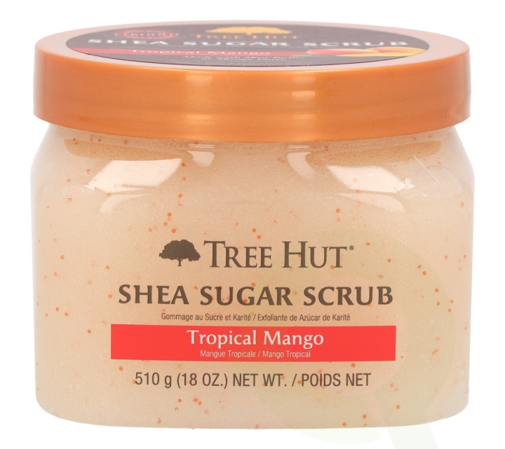 Tree Hut Shea Sugar Scrub 510 g Tropical Mango i gruppen SKÖNHET & HÄLSA / Hudvård / Kroppsvård / Bad & Duschcreme hos TP E-commerce Nordic AB (D24139)