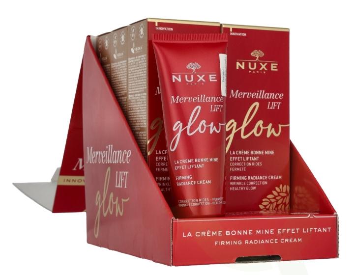 Nuxe Merveillance Lift Glow Firming Radiance Cream Set 300 ml 6x50ml i gruppen SKÖNHET & HÄLSA / Hudvård / Ansiktsvård / Dagkräm hos TP E-commerce Nordic AB (D24163)