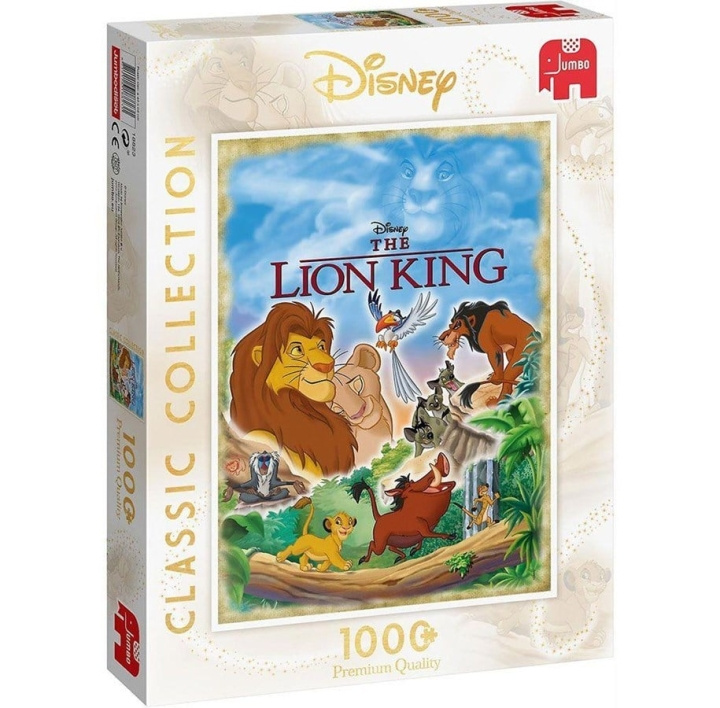 Disney Pussel Jumbo - Disney Lejonkungen (1000 bitar) (JUM8823) i gruppen LEKSAKER, BARN- & BABYPRODUKTER / Leksaker / Barnpussel hos TP E-commerce Nordic AB (D24199)