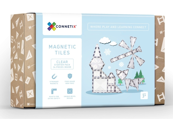 Connetix Klar startförpackning 34 delar - (CT-C-00034-ST) i gruppen LEKSAKER, BARN- & BABYPRODUKTER / Leksaker / Lekset hos TP E-commerce Nordic AB (D24201)