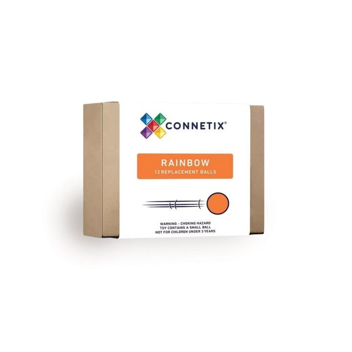 Connetix Rainbow Ball Pack 12 Pieces (CT-R-00012-BA) i gruppen LEKSAKER, BARN- & BABYPRODUKTER / Leksaker / Lekset hos TP E-commerce Nordic AB (D24233)