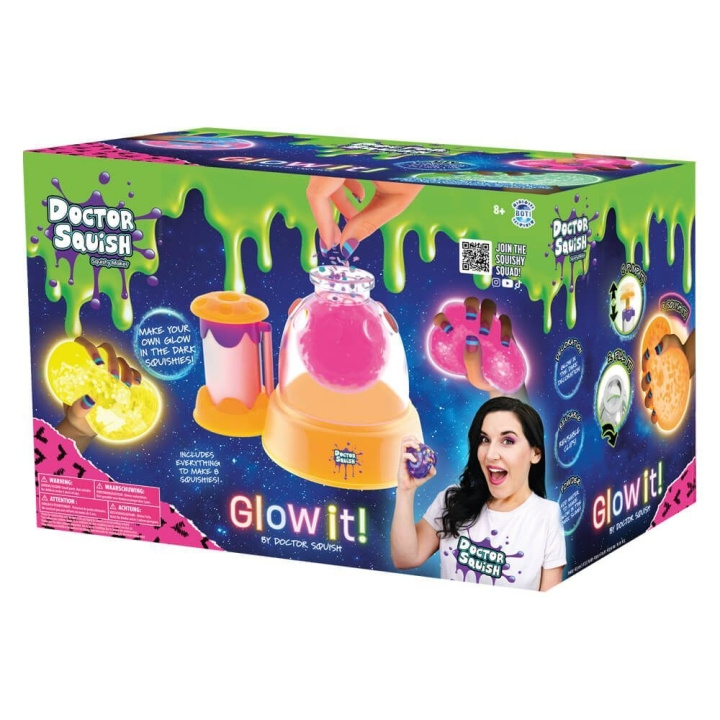 Doctor Squish Squishy Maker Station Neon Edition (107402) i gruppen LEKSAKER, BARN- & BABYPRODUKTER / Leksaker / Lekset hos TP E-commerce Nordic AB (D24241)