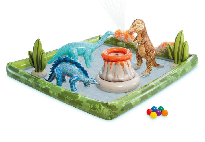 INTEX Jurassic äventyrslekcenter - (56132) i gruppen LEKSAKER, BARN- & BABYPRODUKTER / Uteleksaker / Badleksaker & Vattenleksaker hos TP E-commerce Nordic AB (D24254)