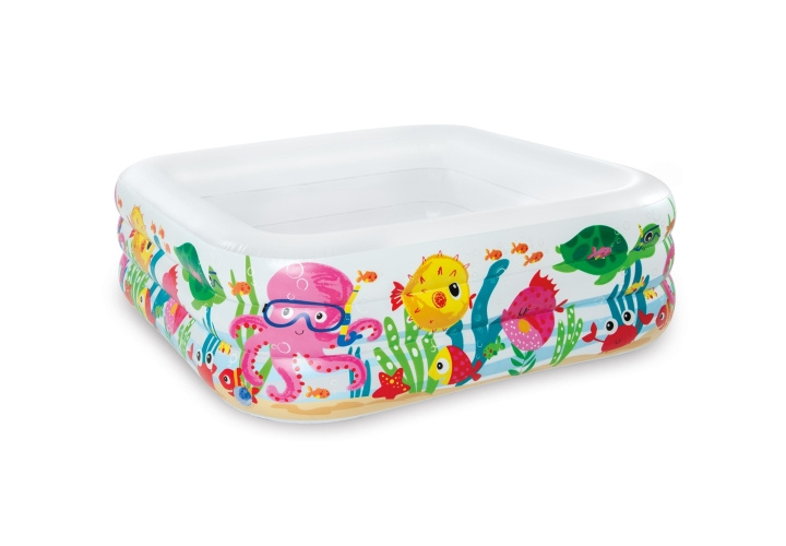 INTEX Havsakvarium Pool - 159 x 159 x 50 cm i gruppen HEM, HUSHÅLL & TRÄDGÅRD / Trädgårdsprodukter / Pool & Pooltillbehör / Pooler hos TP E-commerce Nordic AB (D24255)