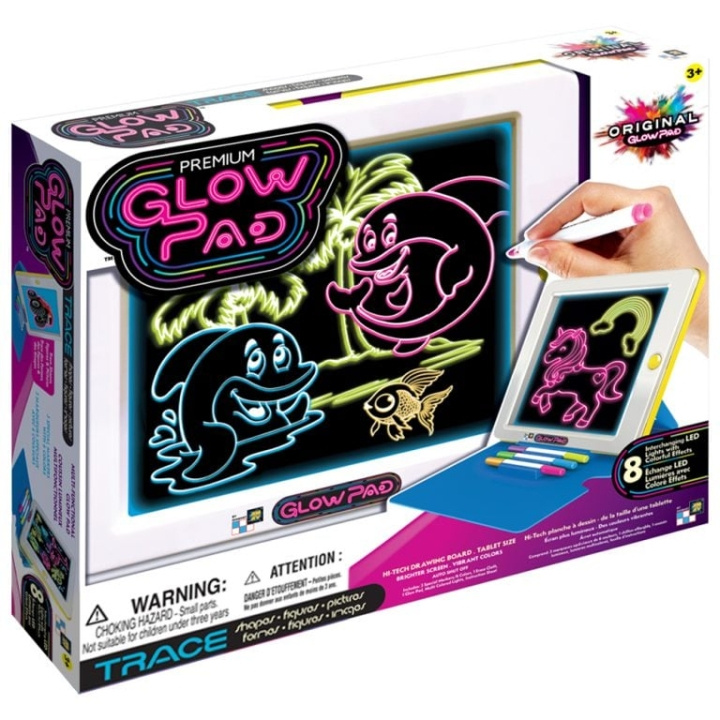 Big Glow Premium Glow Pad - (107001) i gruppen LEKSAKER, BARN- & BABYPRODUKTER / Leksaker / Rita & Räkna hos TP E-commerce Nordic AB (D24280)