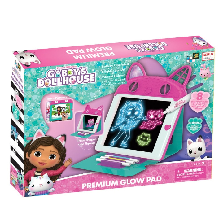 Big Glow Gabbys dockhus Premium Glow Pad - (107100) i gruppen LEKSAKER, BARN- & BABYPRODUKTER / Leksaker / Rita & Räkna hos TP E-commerce Nordic AB (D24281)