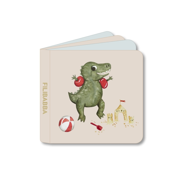 Filibabba Badbok - Dino Beach (FI-03565) i gruppen LEKSAKER, BARN- & BABYPRODUKTER / Babysaker / Bad hos TP E-commerce Nordic AB (D24296)