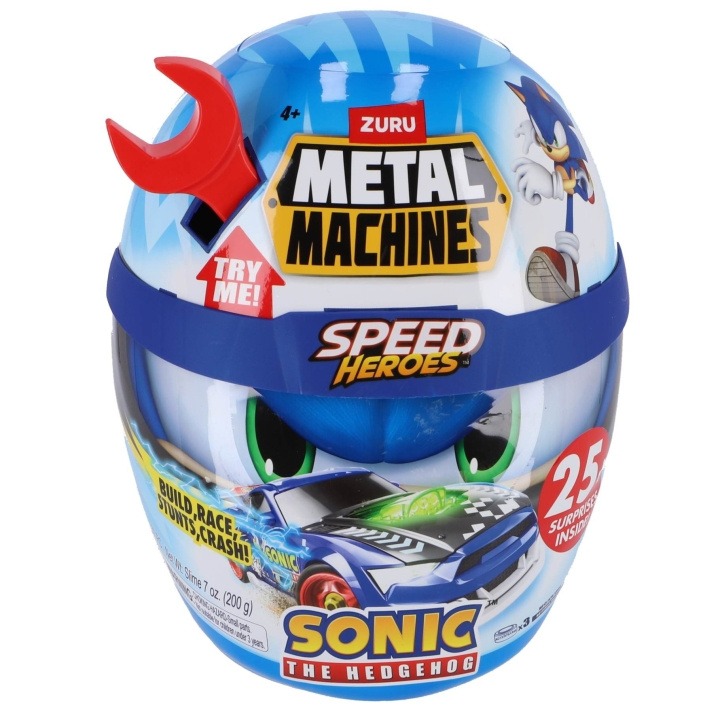 Metal Machines Sonic The Hedgehog - Speed Heroes - (67128) i gruppen LEKSAKER, BARN- & BABYPRODUKTER / Leksaker / Lekset hos TP E-commerce Nordic AB (D24317)