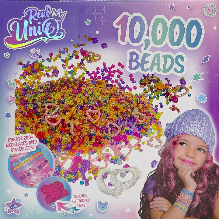 Real UniQ Pärlset, 10000 - (30515) i gruppen LEKSAKER, BARN- & BABYPRODUKTER / Leksaker / Pyssel hos TP E-commerce Nordic AB (D24326)