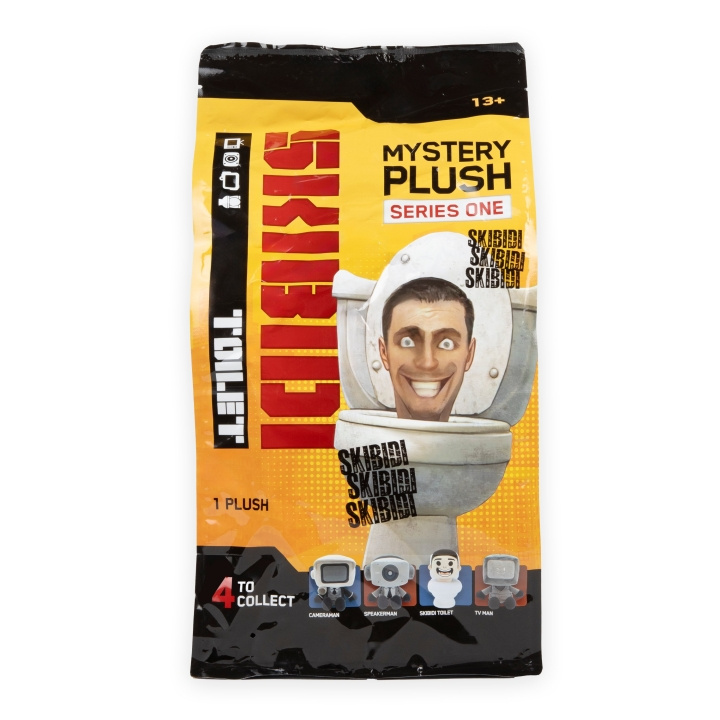 Skibidi Toilet 28 Cm Mystery plysch (1320) i gruppen SPORT, FRITID & HOBBY / Roliga prylar / Samlarobjekt hos TP E-commerce Nordic AB (D24333)