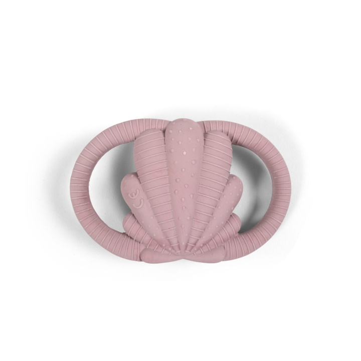 Filibabba Bitring - Snäckskal Blush - (FI-01675) i gruppen LEKSAKER, BARN- & BABYPRODUKTER / Babysaker / Nappar & Bitringar hos TP E-commerce Nordic AB (D24339)