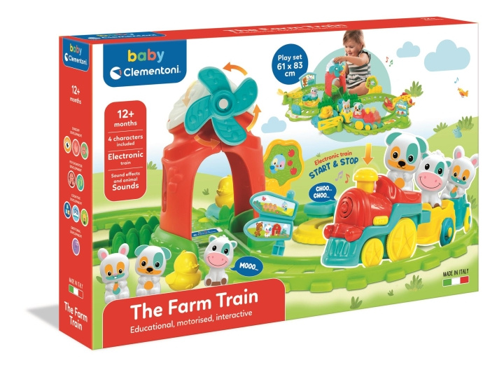 Clementoni Tåget från bondgården - (I-17391) | LEKSAKER, BARN- & BABYPRODUKTER - Leksaker - Lekset | GameStuff