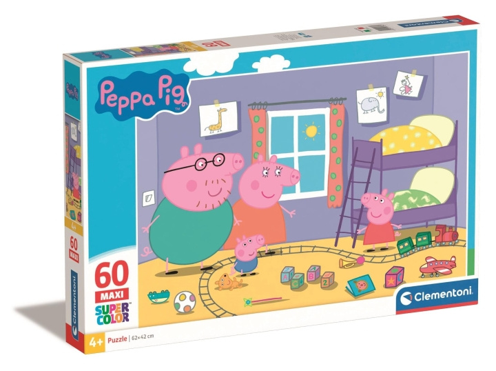 Clementoni Pussel Maxi, Peppa Pig - (I-26438) i gruppen LEKSAKER, BARN- & BABYPRODUKTER / Leksaker / Barnpussel hos TP E-commerce Nordic AB (D24351)