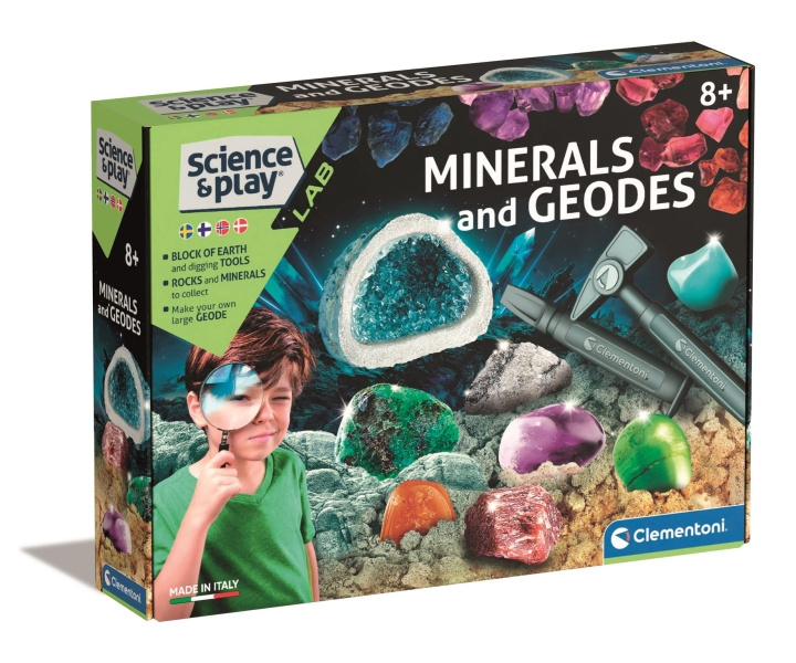 Clementoni Mineraler och geoder - (I-78828) i gruppen LEKSAKER, BARN- & BABYPRODUKTER / Leksaker / Lekset hos TP E-commerce Nordic AB (D24352)