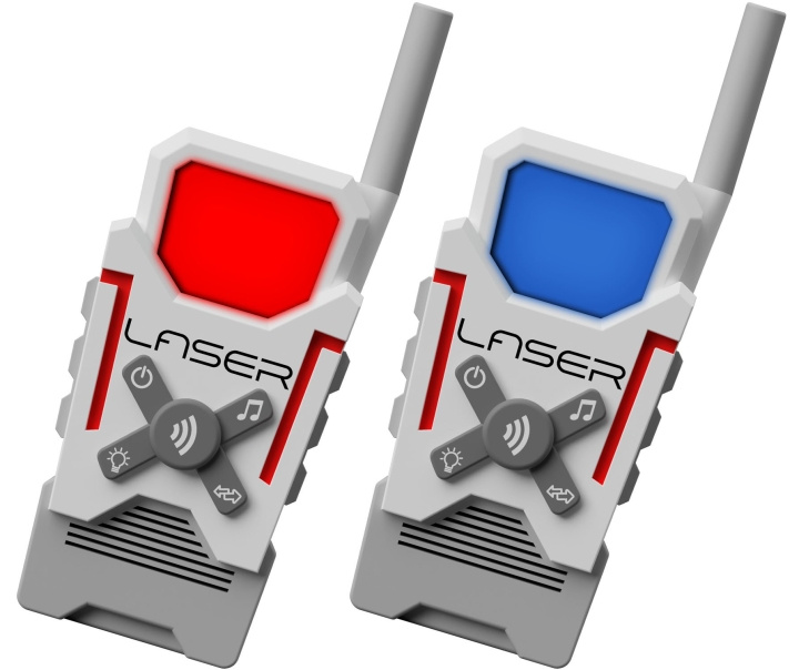 Laser X Walkie Talkies 2 st (20335) i gruppen SPORT, FRITID & HOBBY / Friluftsliv / Walkie talkie hos TP E-commerce Nordic AB (D24366)