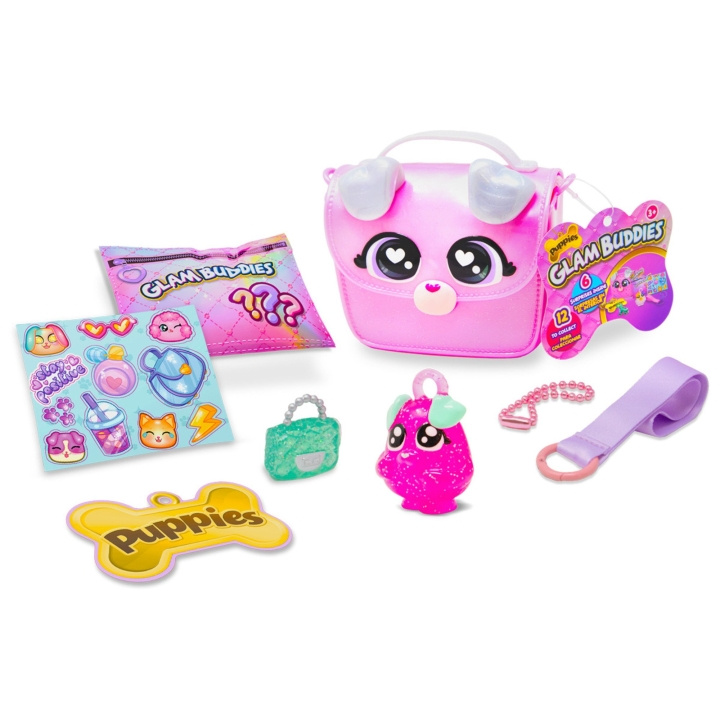 Glambuddies Mini valpväska överraskning - (30586) i gruppen LEKSAKER, BARN- & BABYPRODUKTER / Leksaker / Lekset hos TP E-commerce Nordic AB (D24371)