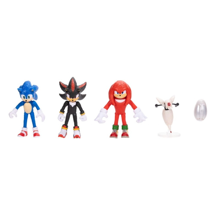Sonic 3 Movie - 2.5 Figur Multi-Pack Våg 1 (424084) i gruppen LEKSAKER, BARN- & BABYPRODUKTER / Leksaker / Figurer, Miniatyrer & tillbehör hos TP E-commerce Nordic AB (D24381)