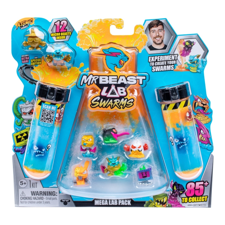 MR. BEAST LAB Swarms Mega Lab 12-pack. Serie 2 - (20389) i gruppen LEKSAKER, BARN- & BABYPRODUKTER / Leksaker / Lekset hos TP E-commerce Nordic AB (D24382)