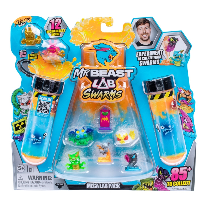 MR. BEAST LAB Swarms Mega Lab 12-pack. Serie 2 - (20389) i gruppen LEKSAKER, BARN- & BABYPRODUKTER / Leksaker / Lekset hos TP E-commerce Nordic AB (D24383)