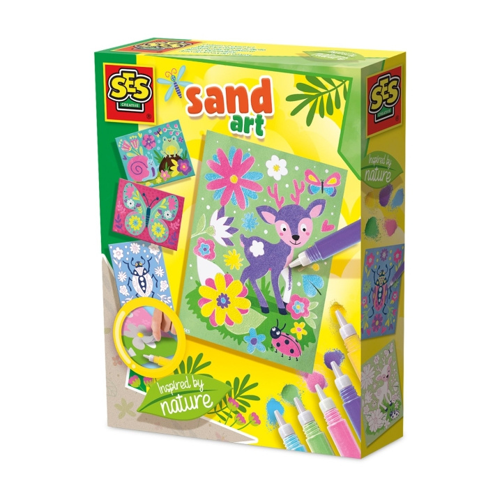 SES Creative Sandkonst - inspirerad av naturen - (S14037) i gruppen LEKSAKER, BARN- & BABYPRODUKTER / Leksaker / Pyssel hos TP E-commerce Nordic AB (D24395)