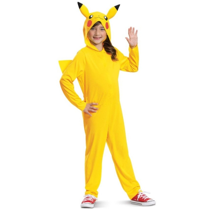 Disguise Pokemon Utklädningsklädsel - Pikachu (128 cm) i gruppen LEKSAKER, BARN- & BABYPRODUKTER / Leksaker / Maskeradkläder hos TP E-commerce Nordic AB (D24462)