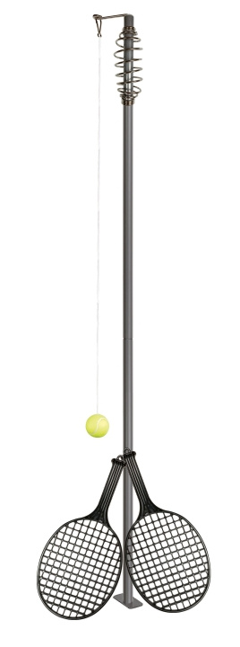 Happy Summer Pole Tennis Deluxe (302192) i gruppen LEKSAKER, BARN- & BABYPRODUKTER / Uteleksaker / Sport & Spel hos TP E-commerce Nordic AB (D24492)