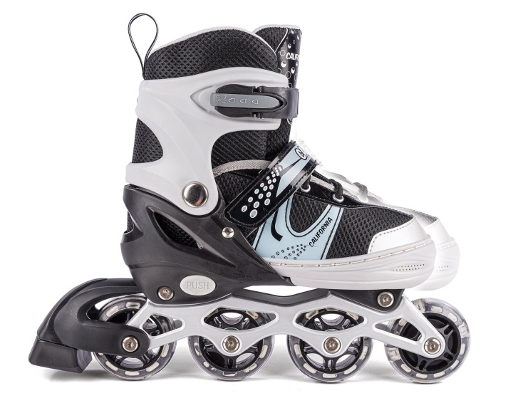 California Inliners med ljus storlek 31-34 - Svart (24942) | LEKSAKER, BARN- & BABYPRODUKTER - Uteleksaker - Sport & Spel | GameStuff