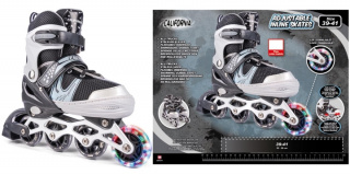 California Inliners w/light size 39-41 - Black (24944)