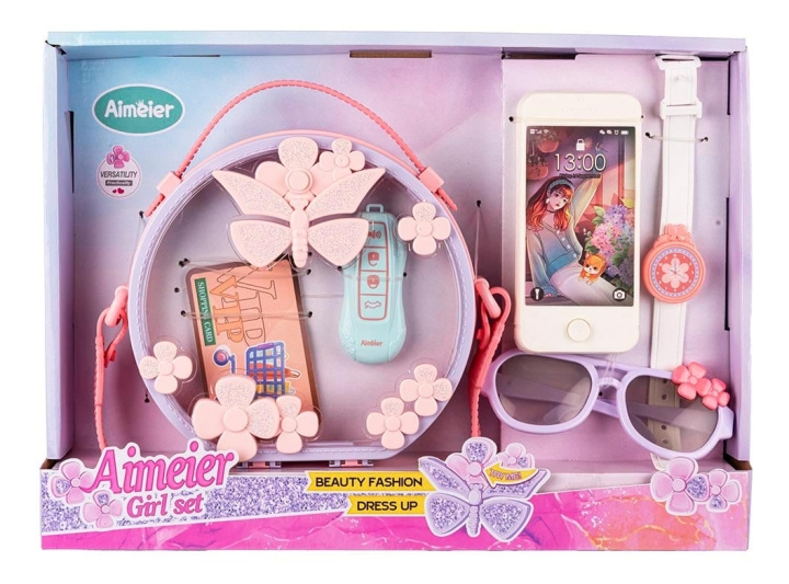 4-Girlz Väska med telefon (63284) i gruppen LEKSAKER, BARN- & BABYPRODUKTER / Resa / Barnväskor hos TP E-commerce Nordic AB (D24508)